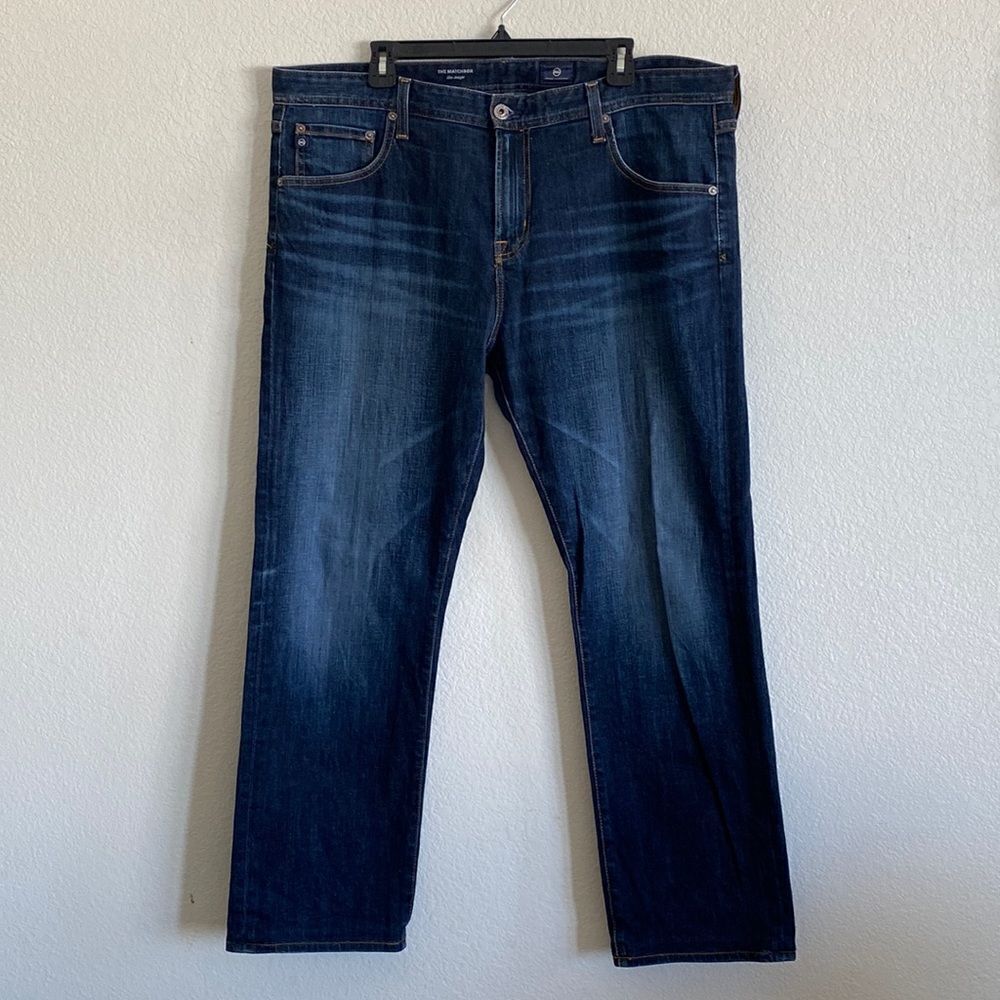 ADRIANO GOLDSCHMIED Men’s “ The Matchbox” Slim Straight Jeans Size 40” x 30”